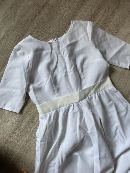 Rochie alba lunga