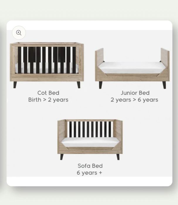 Pat bebe evolutiv Tutti Bambino + saltea hipoalergenica