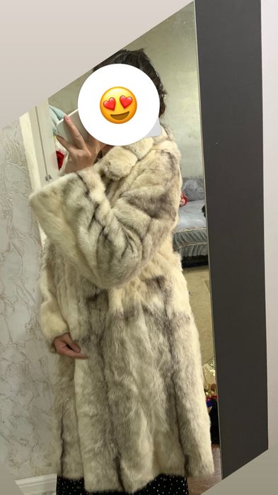 Крестцовая норковая шуба