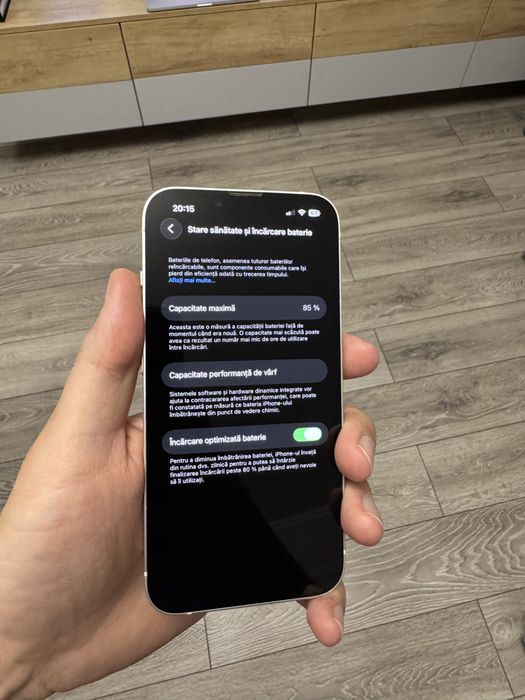 iPhone 14 alb 128gb impecabil neverlocked