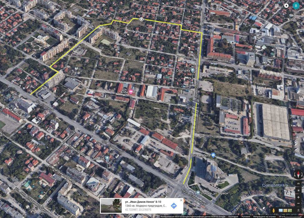 Продава се Парцел в София, Модерно предградие - 815 кв.м за 240 €/кв.м - Снимка #3