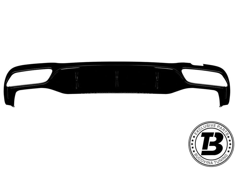 Difuzor Bara Spate cu Ornamente compatibil cu Mercedes E Class W213 E53 Design