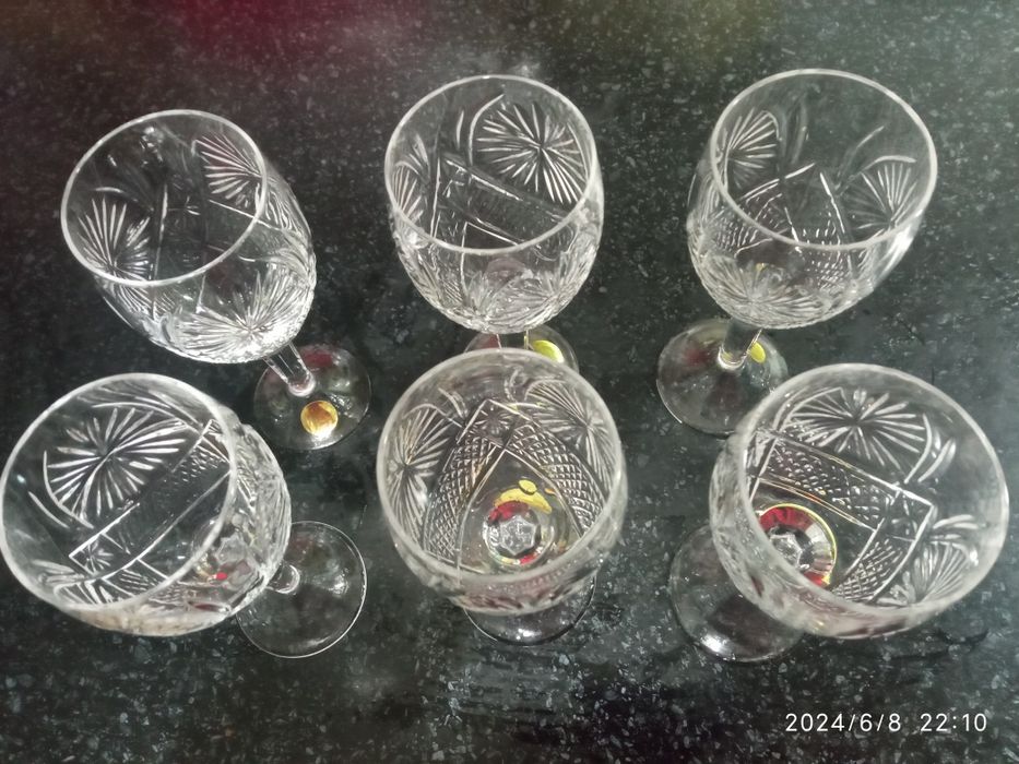 Фужеры хрустальные