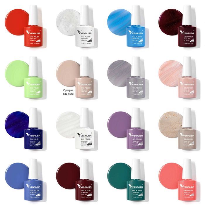 Промо ПАКЕТ 10 броя гел лак Venalisa