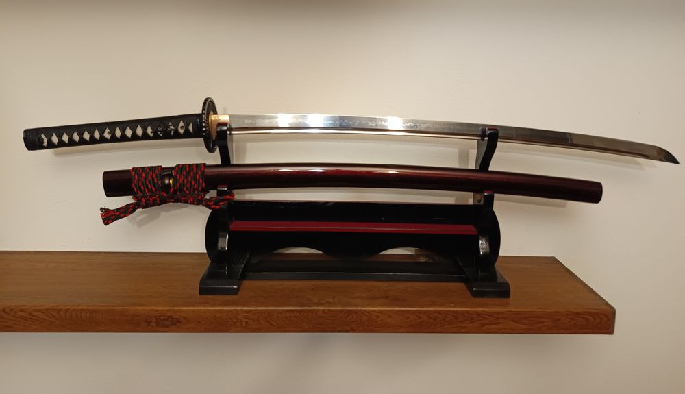 Artă japoneză/sabie katana originală/certificare