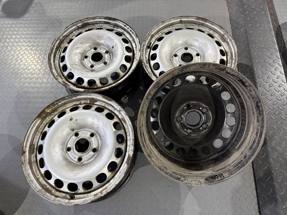 4бр. Железни 16” Джанти 5х112 за -VW/AUDI/SKODA/VAG- 6.5Jx16H2, ET33