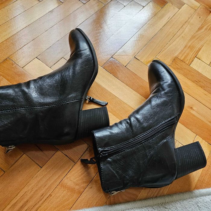 Ghete piele naturala