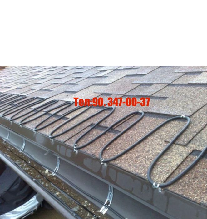 Нагревательный Кабель: для Водостоков, Крыши, Желобов. Теплые полы