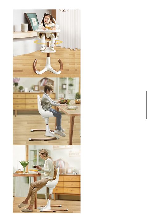 Scaun pentru Hranire Copii 3 in 1 hot mom 0-50kg