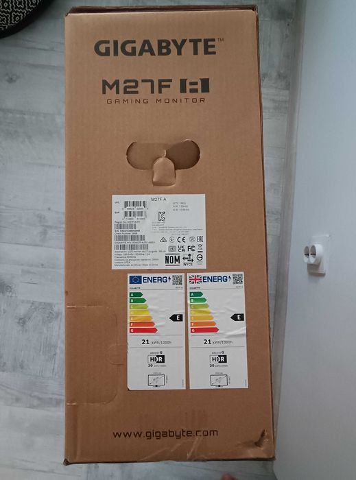 Monitor gaming GIGABYTE M27F-A FHD IPS 1 ms 165 Hz KVM USB-C HDR