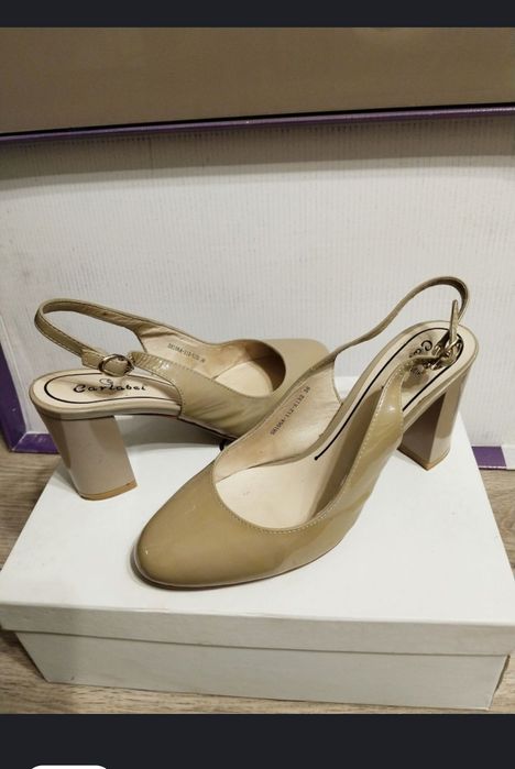 Туфли натуральная кожа лак Турция