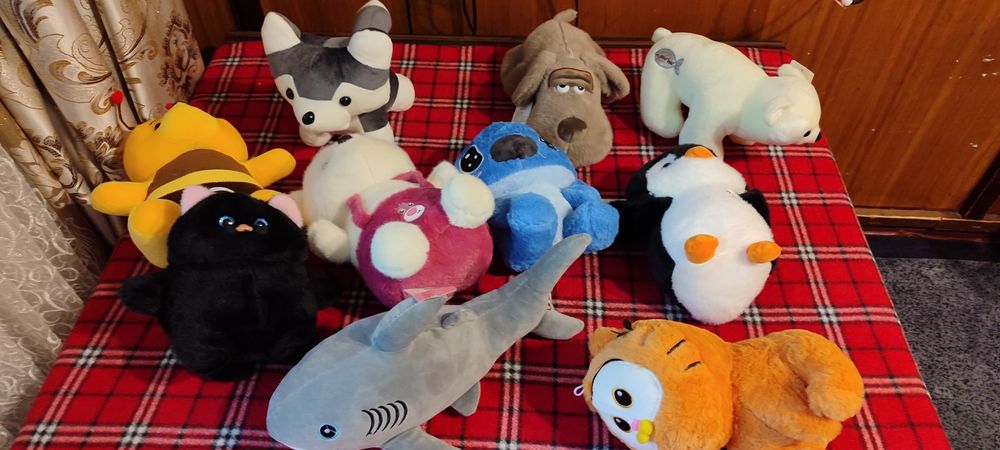 Игрушки мягкие новые