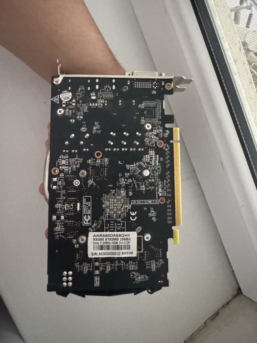 Видеокарта AMD Radeon RX 580 есть в количестве