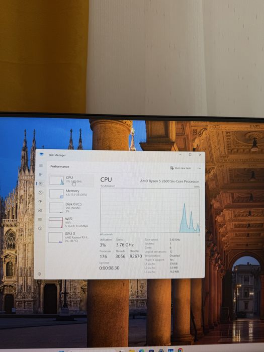 Kit Gaming AMD Ryzen 5 2600X + Placă de bază ASUS PRIME A320M-K + Cooler Wraith Prism RGB