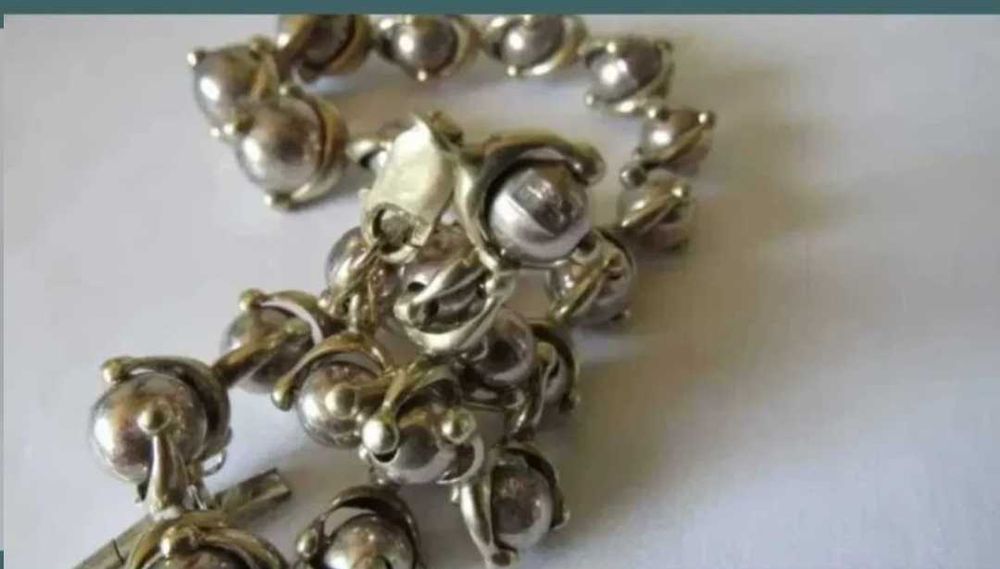 colier argint masiv, 925, placat cu aur