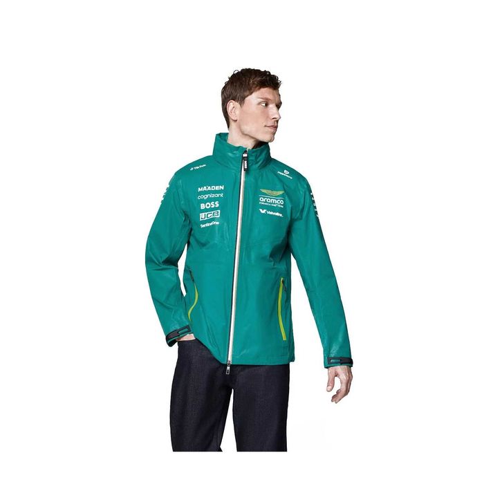 Aston Martin x Hugo Boss F1 Team Rain Jacket - Оригинално мъжко яке