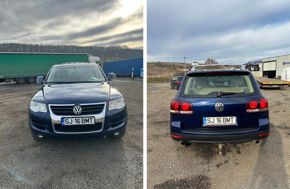 Vw touareg 2.5 manual  suspensie pe arcuri