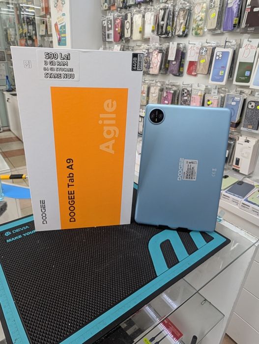 Doogee Tab A9, 3/64 GB, Sigilata, Garanție