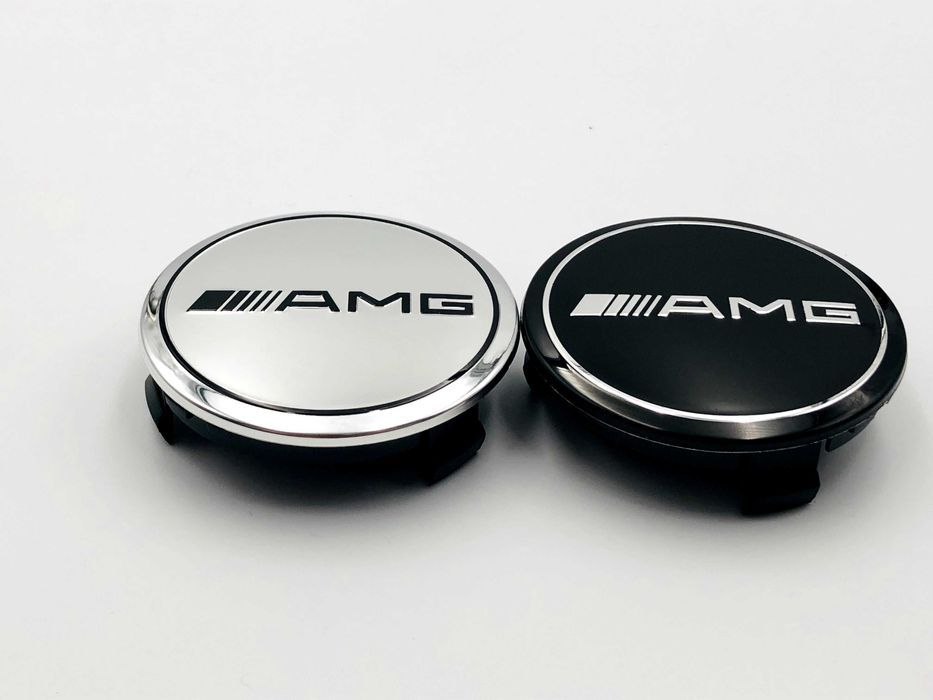 Capace Janta Compatibile Mercedes AMG 72 mm negru