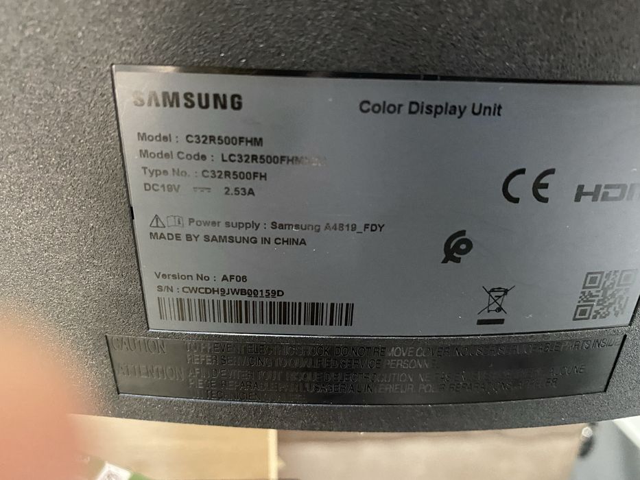 Монитор Samsung 32 на запчасть