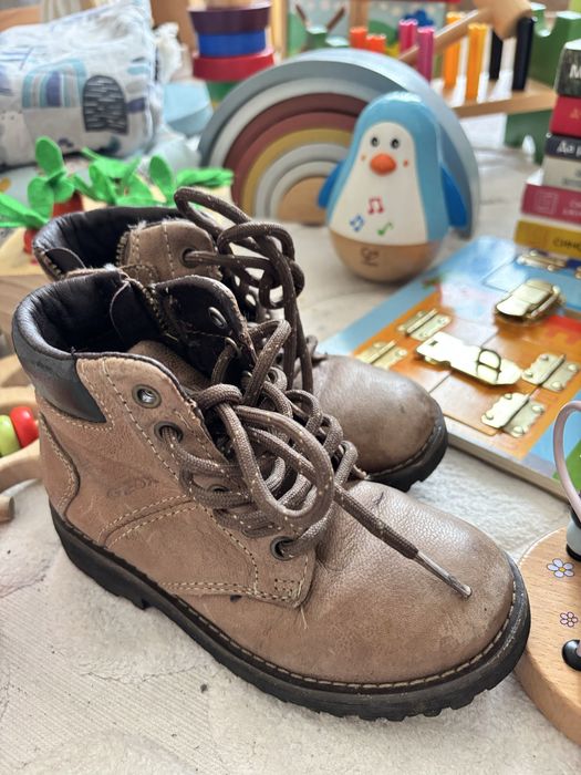 Боти Geox  от естествена кожа