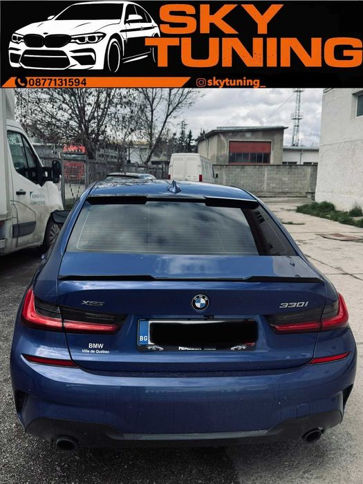 Bmw G20 тип M4 спойлер за задно стъкло/сенник за Бмв Г20 М4 лип стъкло