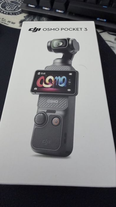 С гаранция до 11.2027 - DJI Osmo Pocket 3 + K&F Concept филтри + Wide Angle + аксесоари