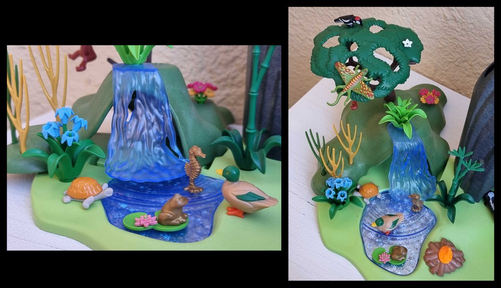 Colectie Playmobil 4073 reinterpretat cu multe accesorii