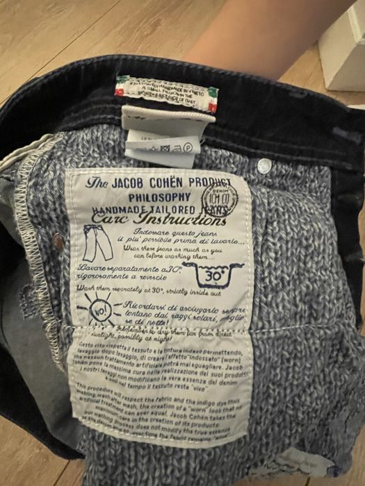 Jacob cohen джинсы slim straight cut