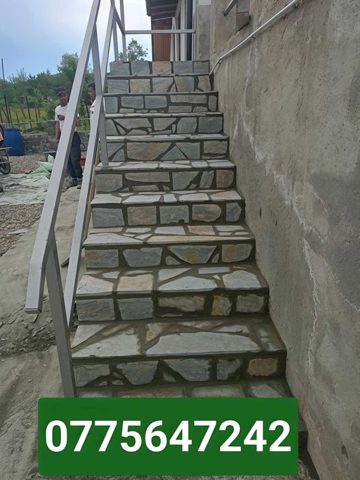 piatra naturala de munte si montaj profesional