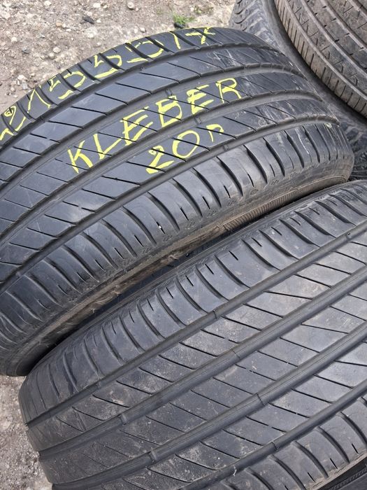215 55 17 KLEBER 4броя летни дот 2020г