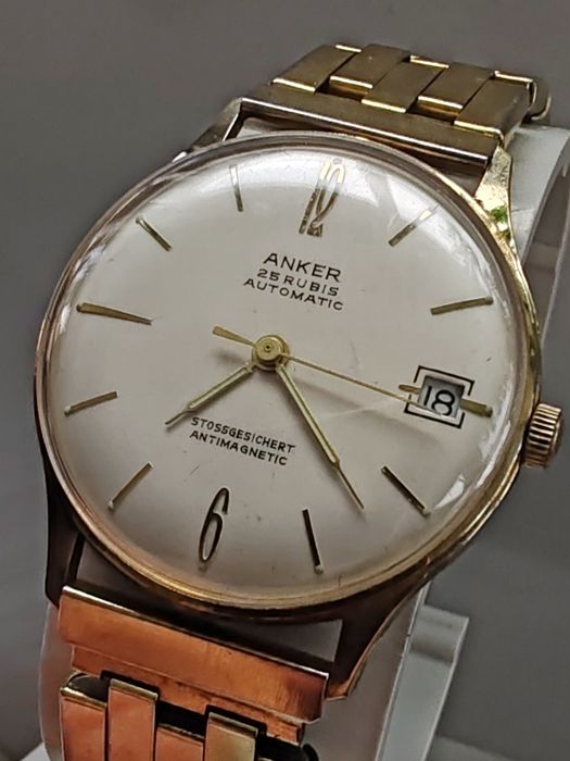 Ceas Anker Automatic Calendar Funcționează excelent!