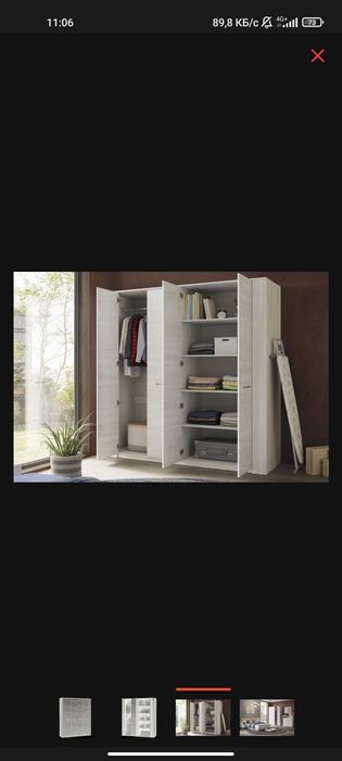 Срочно продается распашной шкаф большой