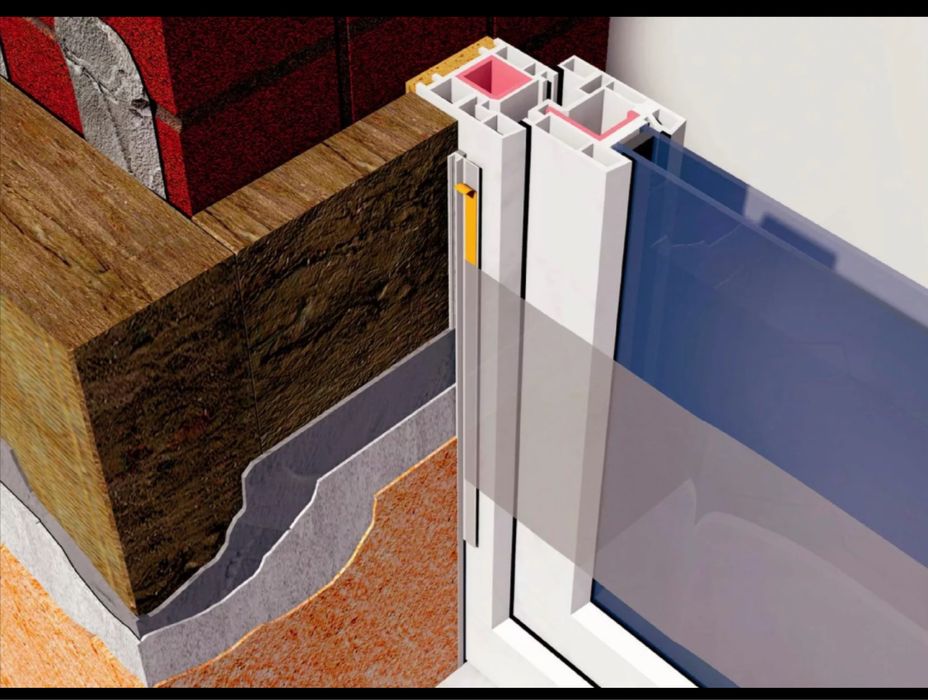 Профиль примыкания оконный