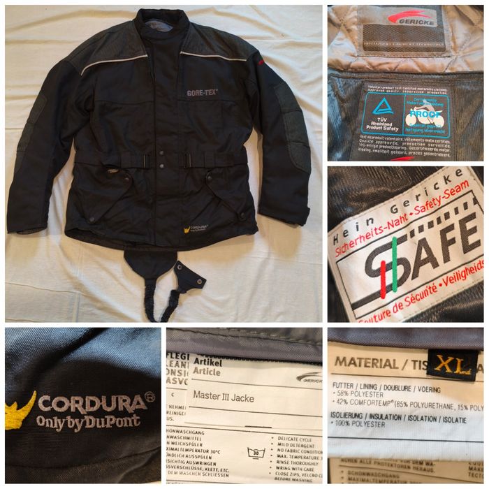 Geaca Hein Gericke Gore-tex Master 3 mărime XL bărbat căptușeală prote