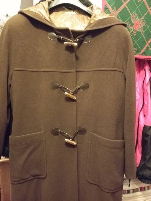 Haină de stofă, măsura 46/ 48, culoare kaki