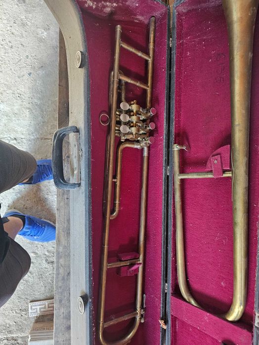 Trombon cu pistoane doina-Galați vintage/colectie
