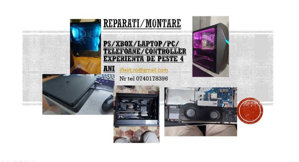 Reparati  si curatare console/controller (ps4/ps5/xbox )