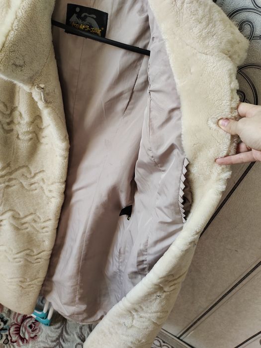 Шуба натуральный мутон