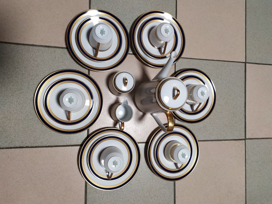 Сервиз за кафе-чай 21 части, неизползван, bavaria-germany, уникат.