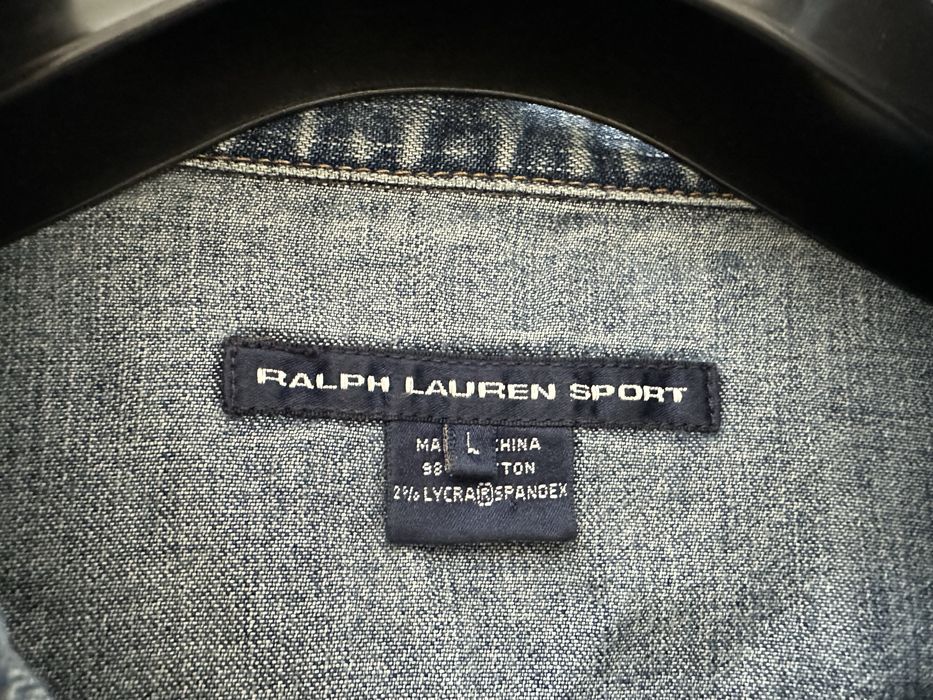 RALPH LAUREN /sport denim jacket/ куртка джинсовая