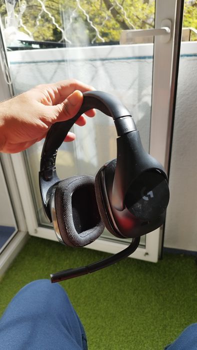 Gaming слушалки Logitech G533 с донгъл