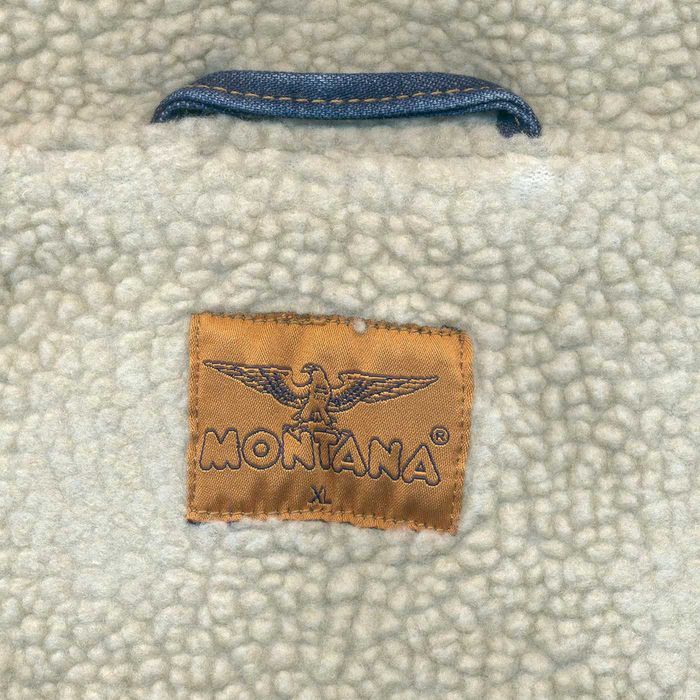 Утеплённая джинсовая куртка "Montana" (bomber & тип III)
