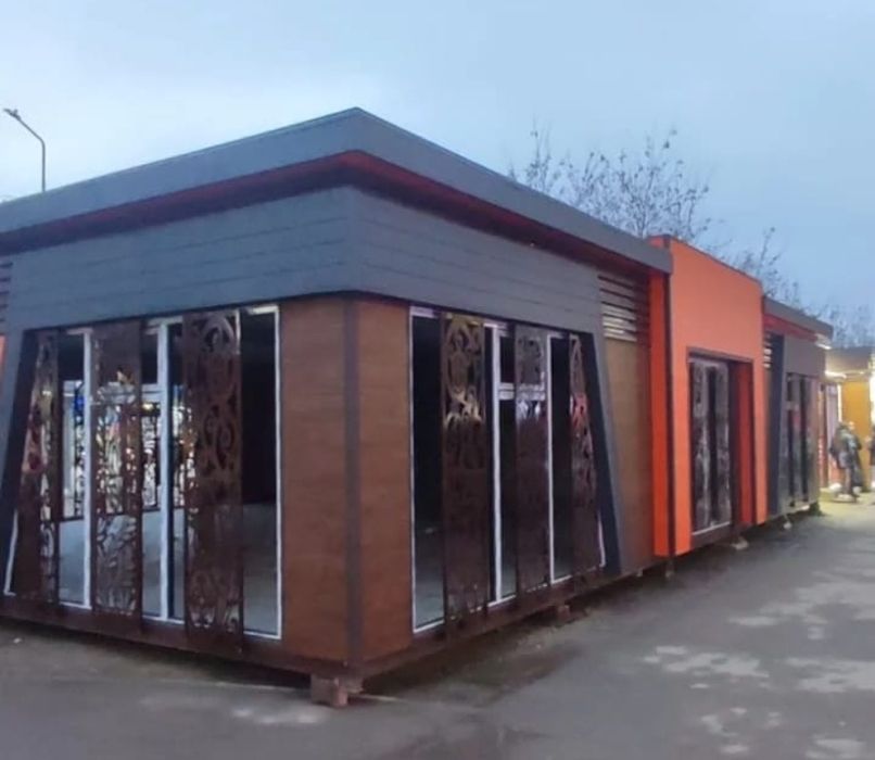 Изготовлением Киоски Повилионы Ларьки Бани Мобильные дома под заказ.