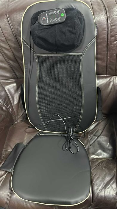 Scaun de masaj Medisana Shiatsu MCN, functie de incalzire , negru