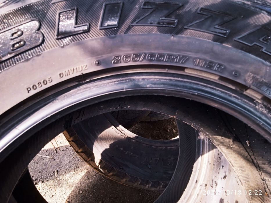 Шины blizzak dm-v1 Bridgestone