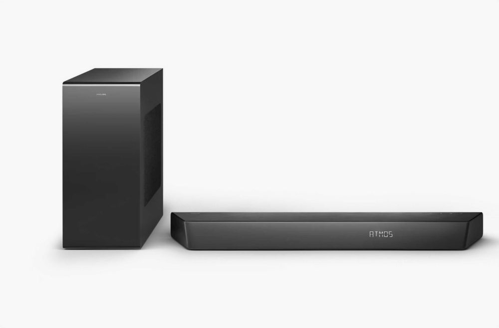 Sistem audio Soundbar 3.1 cu subwoofer wireless Philips