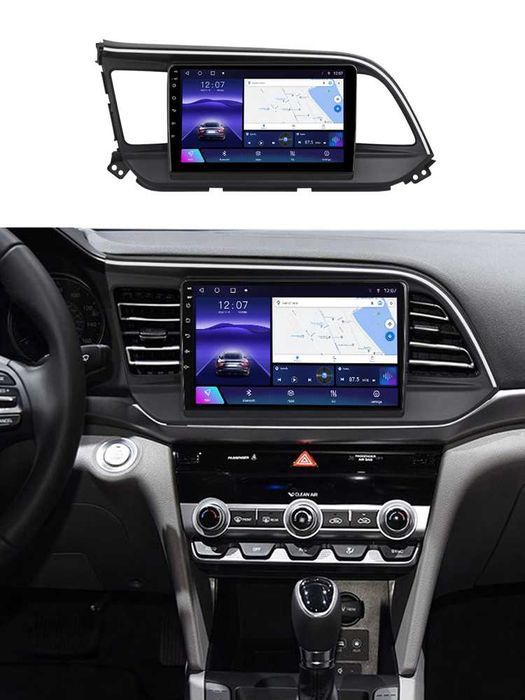 Navigatie Android 14 HYUNDAI ELANTRA 2015+ 1/8 Gb Waze CarPlay CAMERA