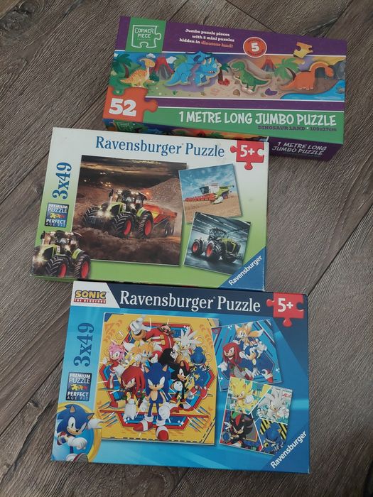 4 броя пъзела 5+ год.
