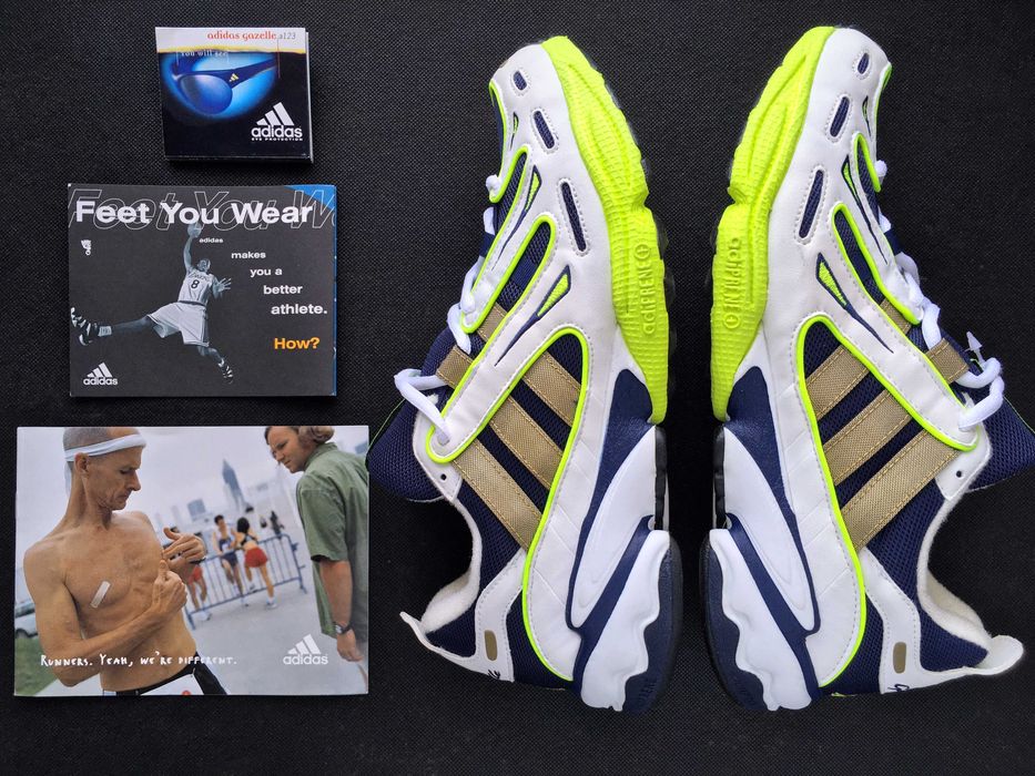 VINTAGE 1999 ADIDAS® EQT.® GAZELLE® 1ST-BATCH Runners — 9 US (27.0)